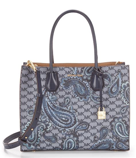 michael michael kors studio paisley mercer large convertible tote|Amazon.com: Michael Kors Mercer Tote.